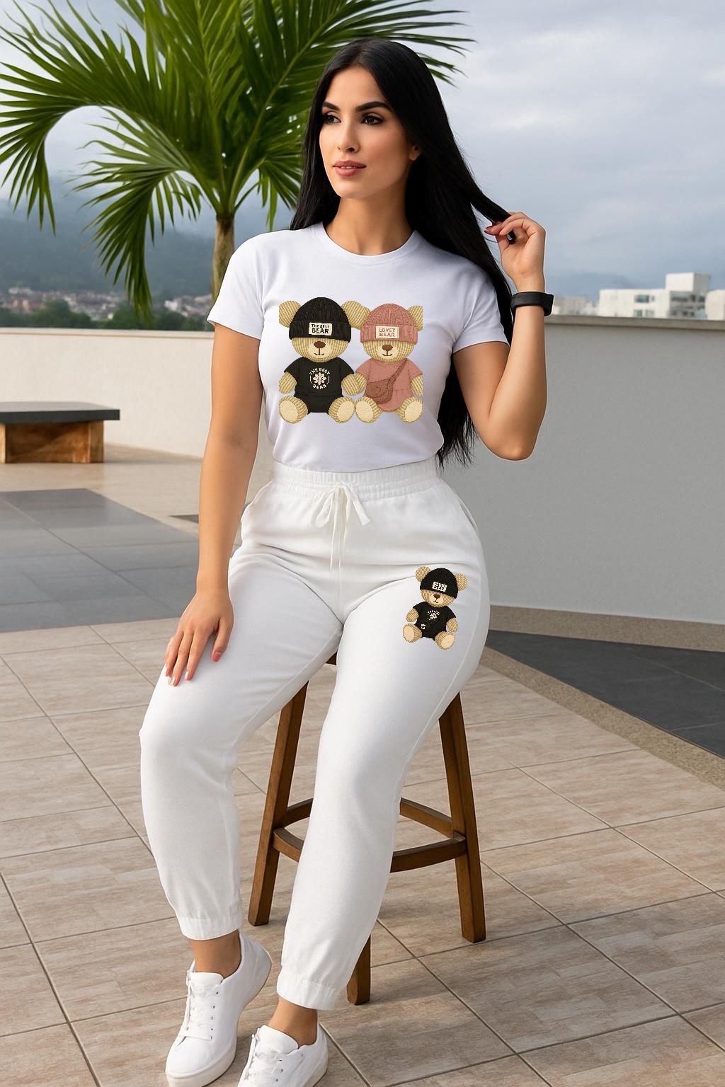 Conjunto Dama 2 Ositos🧸🧸