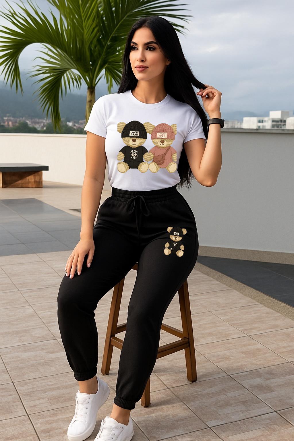 Conjunto Dama 2 Ositos🧸🧸