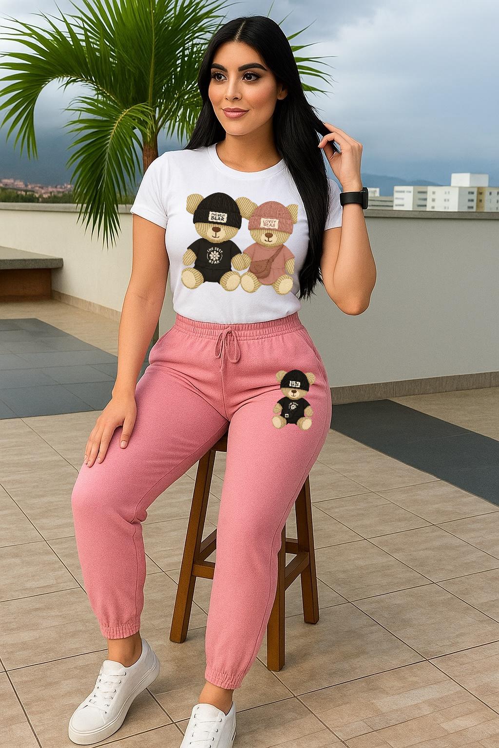 Conjunto Dama 2 Ositos🧸🧸