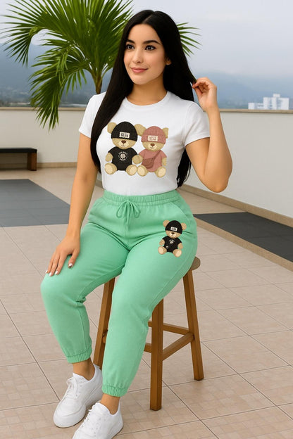 Conjunto Dama 2 Ositos🧸🧸